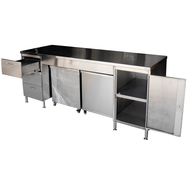 Mesa para cocina industrial